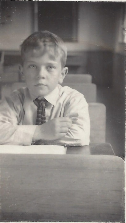 Grandpa at school